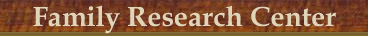 Genealogy Research Center banner